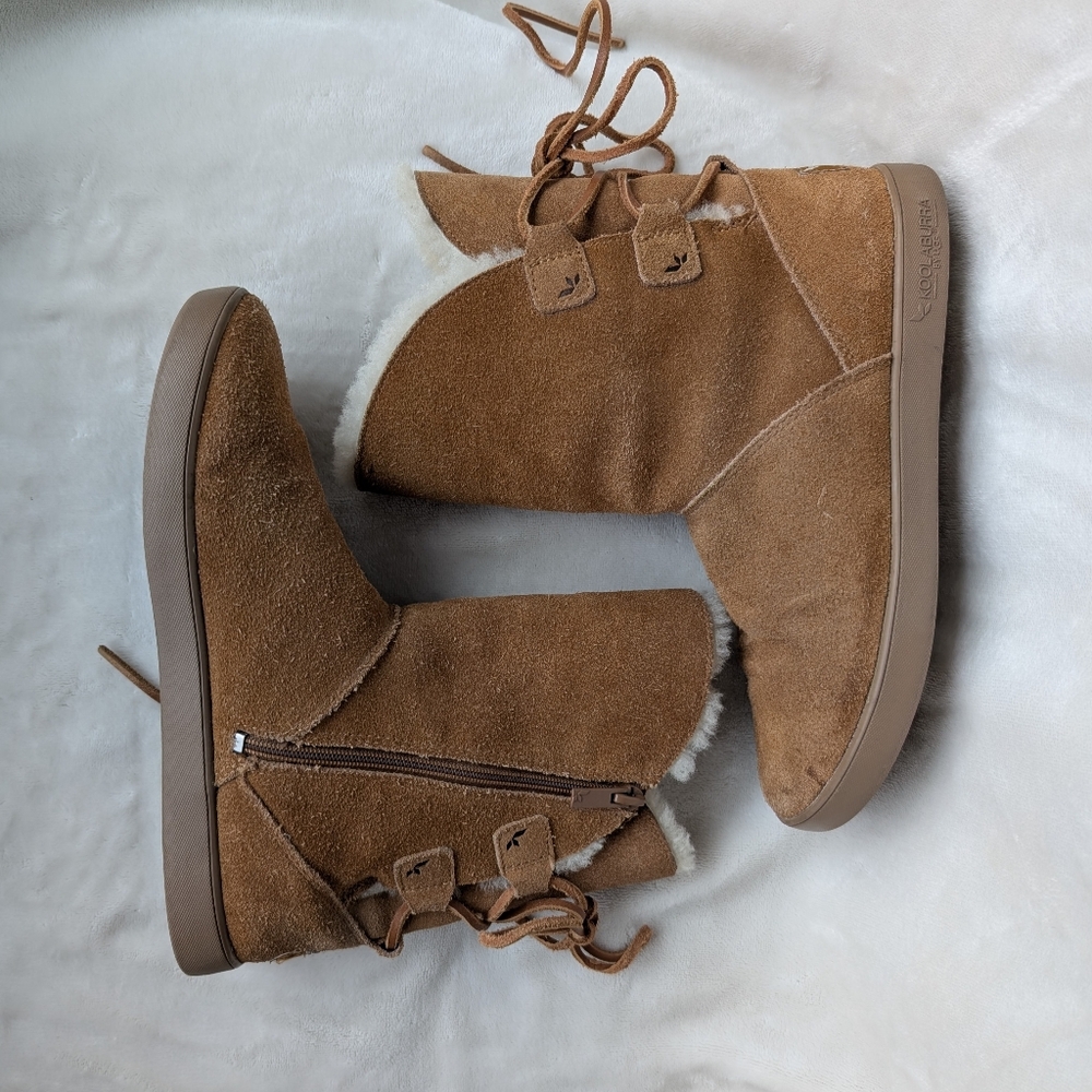Koolaburra by UGG Lace-back Boots - Size 7